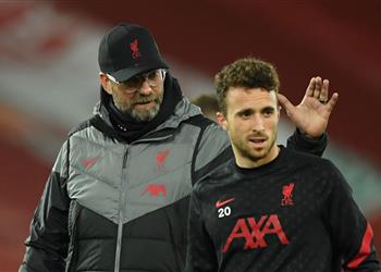 كلوب يراقب حالة جوتا قبل مباراة ليفربول وتشيلسي