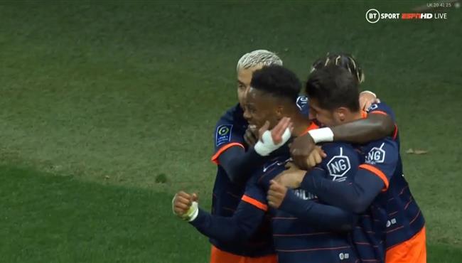 اهداف مباراة رين ومونبلييه 4 2 الدوري الفرنسي