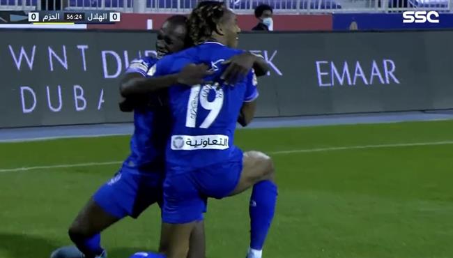 هدف الهلال في مرمي الحزم بالدوري السعودي كاريلو