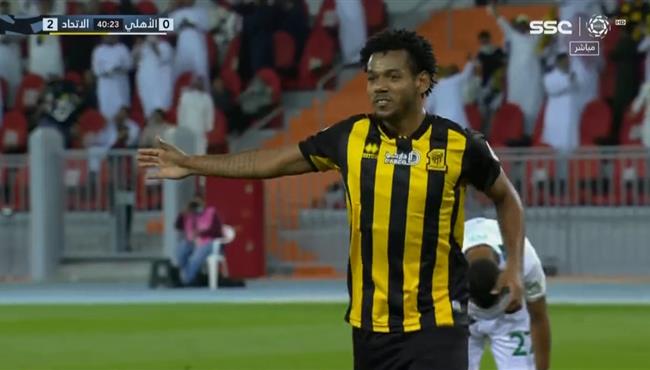 هدف الاتحاد الثالث في مرمي الاهلي السعودي رومارينيو