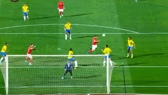 اول فرصة خطيرة من الاهلي علي مرمي صن داونز في دوري ابطال افريقيا