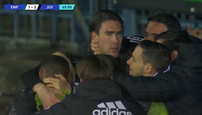 اهداف مباراة يوفنتوس وامبولي 3 2 الدوري الايطالي