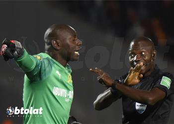 حارس صن داونز الأهلي ناد كبير ونعلم أنه سيتأهل