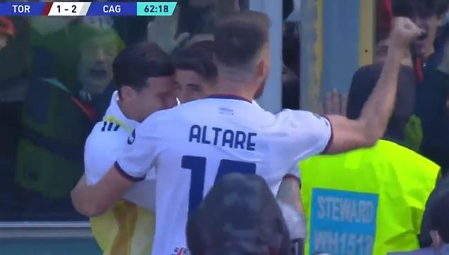 اهداف مباراة كالياري وتورينو 2 1 الدوري الايطالي