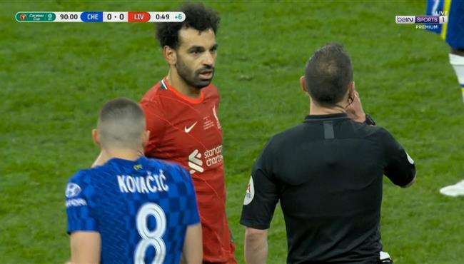 هل حرم الحكم محمد صلاح من ركلة جزاء في الوقت القاتل امام تشيلسي