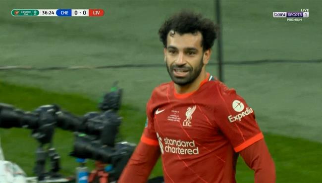 ملخص لمسات محمد صلاح امام تشيلسي في نهائي كأس الرابطة الانجليزية