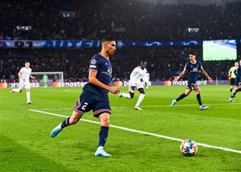 غموض حول موقف أشرف حكيمي من المشاركة ضد ريال مدريد