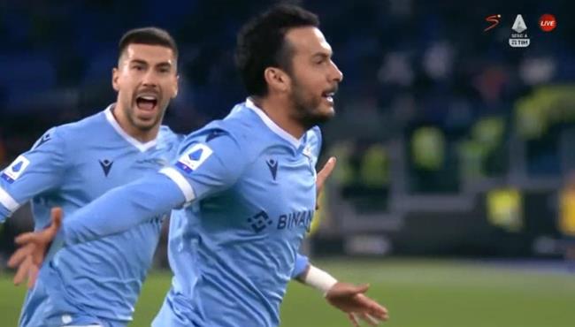 هدف بيدرو العالمي في مباراة نابولي ولاتسيو بالدوري الايطالي