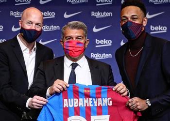 بعد الانضمام لـ برشلونة أوباميانج يوضح سبب وعده لجده باللعب في ريال مدريد