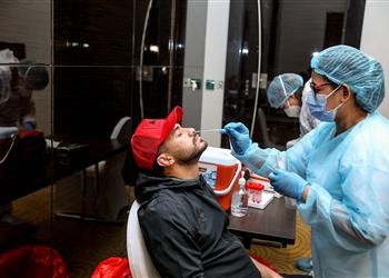 لاعبو الأهلي يخضعون لمسحة طبية قبل مباراة مونتيري في كأس العالم للأندية