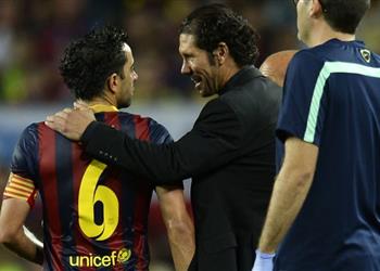 سيميوني ما زلت أتذكر ما قاله تشافي عني في الفرصة الآن أمامه