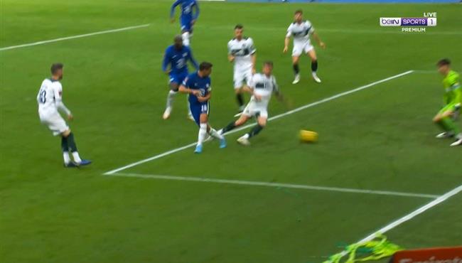 هدف ازبليكويتا الرائع بالكعب في مرمي بلايموث ارجايل بكاس الاتحاد الانجليزي