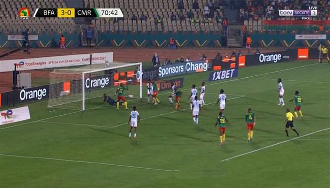 هدف الكاميرون الاول في مرمي بوركينا فاسو بكأس امم افريقيا