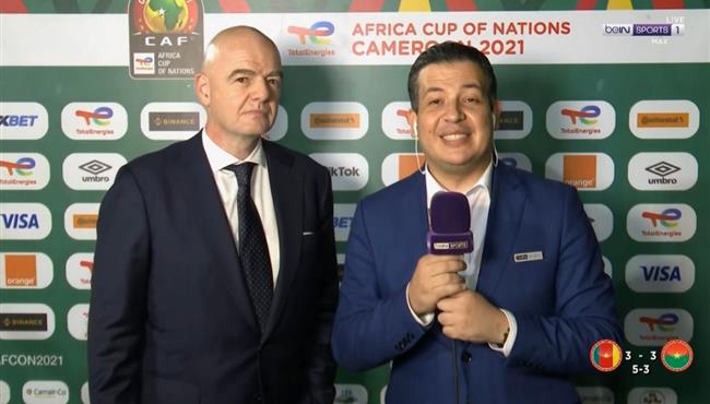 تصرحيات جان انفانتينو بعد مباراة الكاميرون وبوركينا فاسو بكأس امم افريقيا