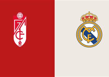 موعد والقنوات الناقلة لمباراة ريال مدريد وغرناطة اليوم في الدوري الإسباني