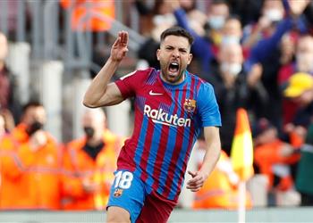 جوردي ألبا قدمنا مباراة مثالية ضد أتلتيكو مدريد وحصلنا على ما نريد