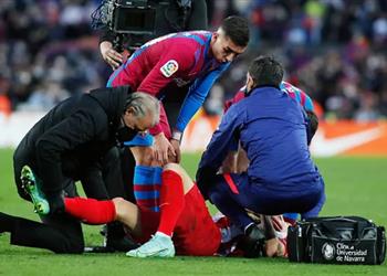 أتلتيكو مدريد يعلن إصابة فاس بعد مشاركته الأولى أمام برشلونة