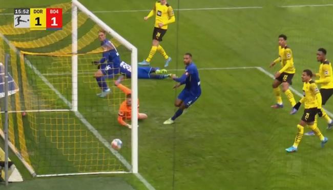 اهداف مباراة بوروسيا دورتموند وباير ليفركوزن 2 5 الدوري الالماني