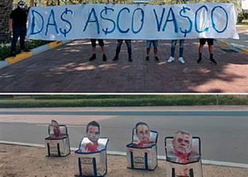 صور جماهير مونتيري تعترض حافلة الفريق وتهاجم أجيري بعد الخسارة من الأهلي