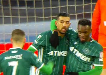 فيديو في 10 دقائق كوكا يسجل ثنائية لـ كونيا سبور أمام فاتح قراجمرك