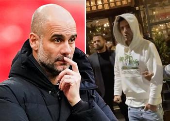 جوارديولا عن واقعة الحانة لـ محرز وثنائي مانشستر سيتي سيتم تغريمهم لأنهم لم يدعوني