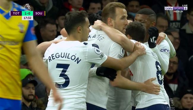 اهداف مباراة توتنهام وساوثهامبتون 2 3 الدوري الانجليزي