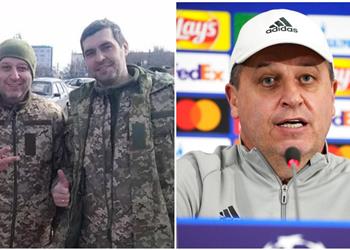 من الفوز التاريخي على ريال مدريد للدفاع عن أوكرانيا مدرب شيريف ينضم للجيش بعد الغزو الروسي