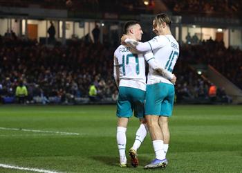 جريليش عن أسيست فودين الرائع كنا نشاهد فيديو لـ ميسي قبل المباراة