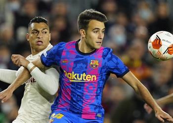 تعرف على تقييم مصطفى محمد بعد مشاركته في مباراة جالطة سراي وبرشلونة