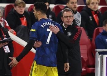 رانجنيك يوضح موقف رونالدو من مباراة توتنهام ويصرح لم أسأله إذا كان سعيد ا في مانشستر يونايتد