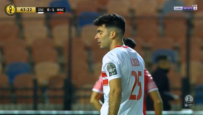 تصدي حارس الوداد يحرم زيزو من تسجيل هدف رائع