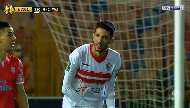 هدف سيف الدين الجزيري الملغي في مرمي الوداد بدوري ابطال افريقيا