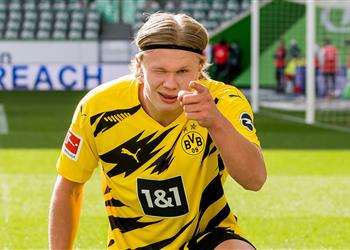 ديلي ميل مانشستر سيتي لديه اتفاق لضم هالاند في صيف 2022