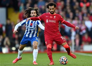 تشكيل ليفربول أمام برايتون في الدوري الإنجليزي هجوم ثلاثي بقيادة محمد صلاح