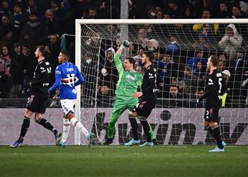 فيديو بثلاثية يوفنتوس يهزم سامبدوريا ويضغط في صراع الدوري الإيطالي