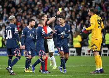 ليكيب لاعبو باريس سان جيرمان عاشوا لحظات من الصدمة والذهول بعد خسارة ريال مدريد