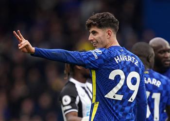 هافرتز بعد قيادة تشيلسي للفوز على نيوكاسل حاولنا رسم الابتسامة رغم الظروف الصعبة