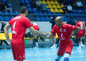 طائرة الأهلي يكتسح الزمالك بثلاثة أشواط في الدوري