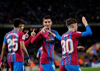 فيديو برشلونة يمطر شباك أوساسونا برباعية ويحتل المركز الثالث بالليجا