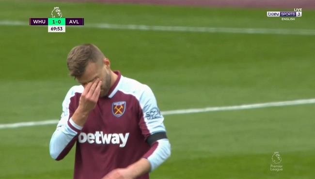 هدف يارمولينكو الرائع وبكائه امام استون فيلا في الدوري الانجليزي