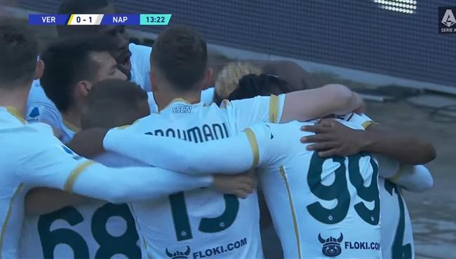 اهداف مباراة نابولي وهيلاس فيرونا 2 1 الدوري الايطالي