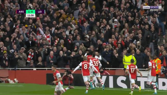 ملخص مباراة ارسنال وليستر سيتي 2 0 الدوري الانجليزي