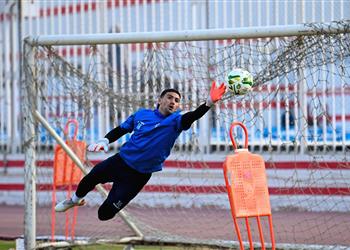 مران الزمالك تدريبات قوية لحراس المرمى وفيريرا يعقد جلسة خاصة مع لاعب الفريق