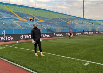 صور أحمد الشناوي يعود للمشاركة مع بيراميدز بعد غياب 252 يوم ا