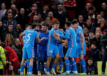 فيديو رونالدو يلحق بميسي أتلتيكو مدريد يطيح بمانشستر يونايتد ويتأهل لربع نهائي دوري أبطال أوروبا