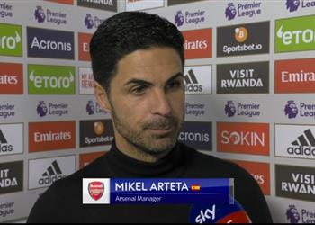 أرتيتا عن عدم مشاركة محمد صلاح كأساسي أمام آرسنال لن يؤثر