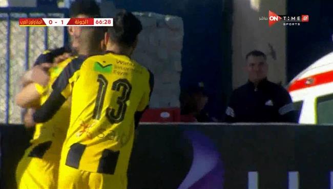 اهداف مباراة المقاولون العرب والجونة 2 1 الدوري المصري