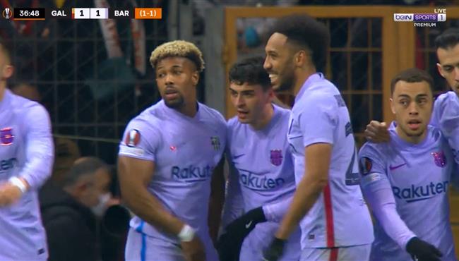 هدف بيدري العالمي في مرمي جالطة سراي بالدوري الاوروبي