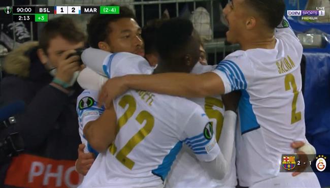 اهداف مباراة مارسيليا وبازل 2 1 دوري المؤتمر الأوروبي