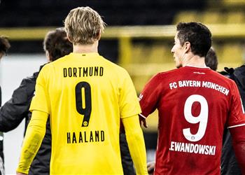 بسبب ليفاندوفسكي بايرن ميونخ يزاحم مانشستر سيتي على هالاند